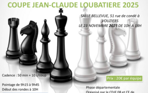 Coupe Loubatière phase départementale, Vouziers, 23/11/2025