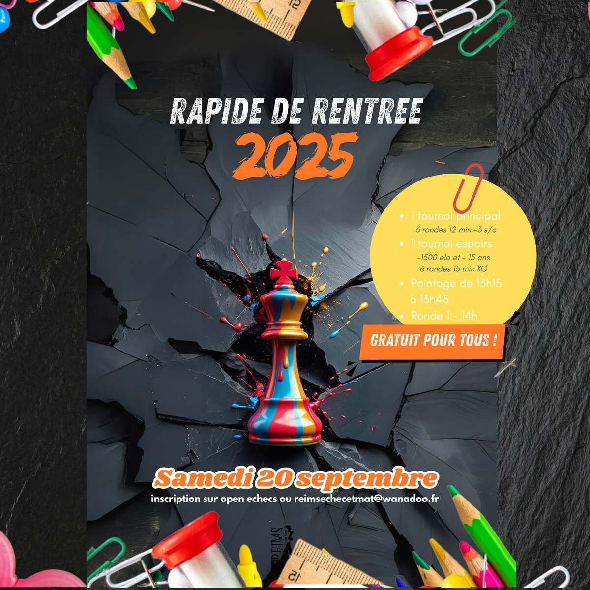 Rapide de rentrée 2025 Reims