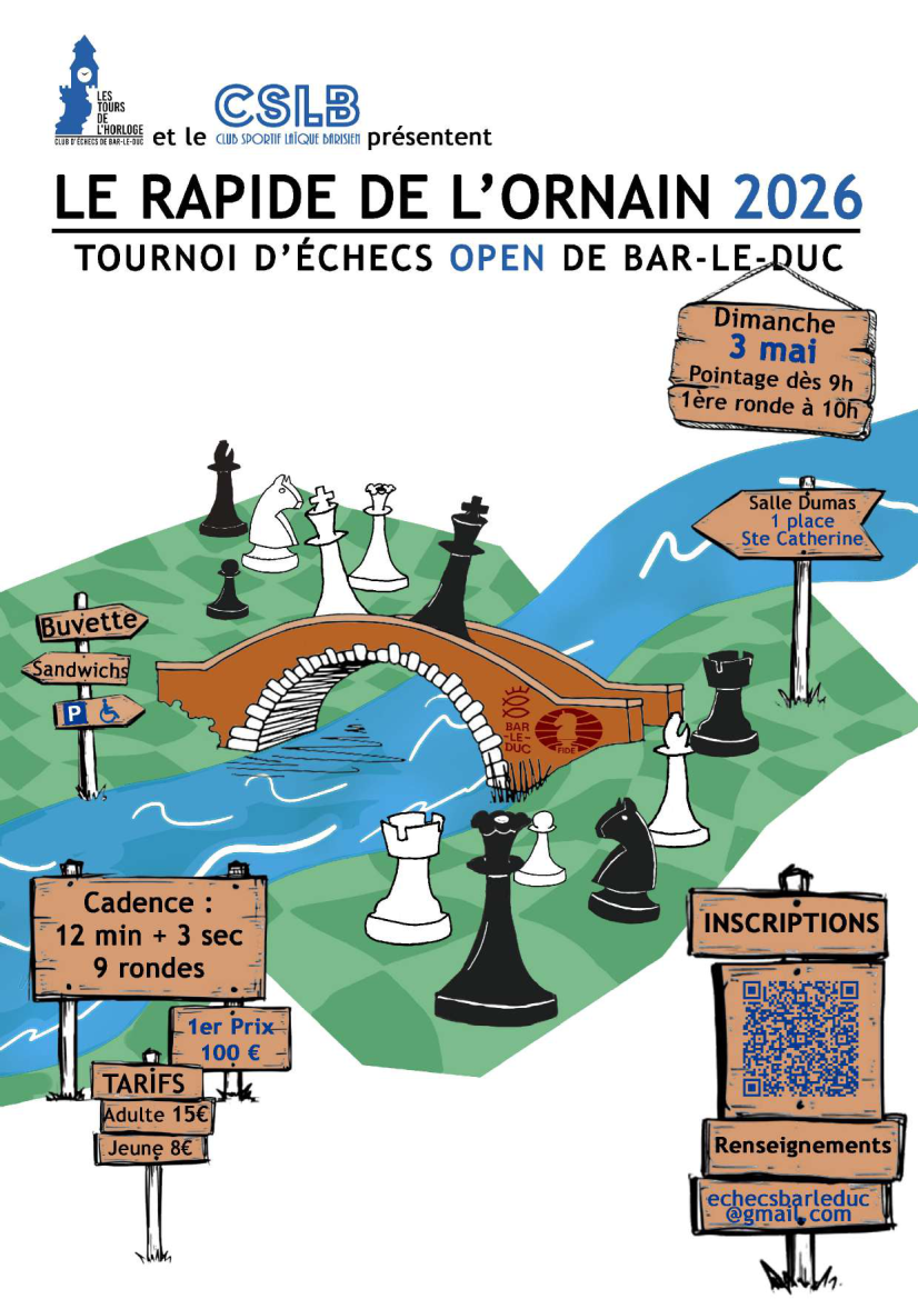 Tournoi Rapide de l’Ornain