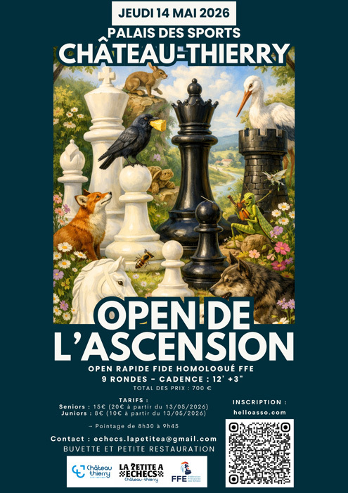 19ème Tournoi Rapide de Château-Thierry