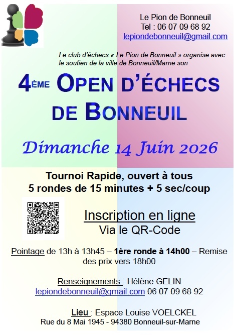4ème Open de Bonneuil