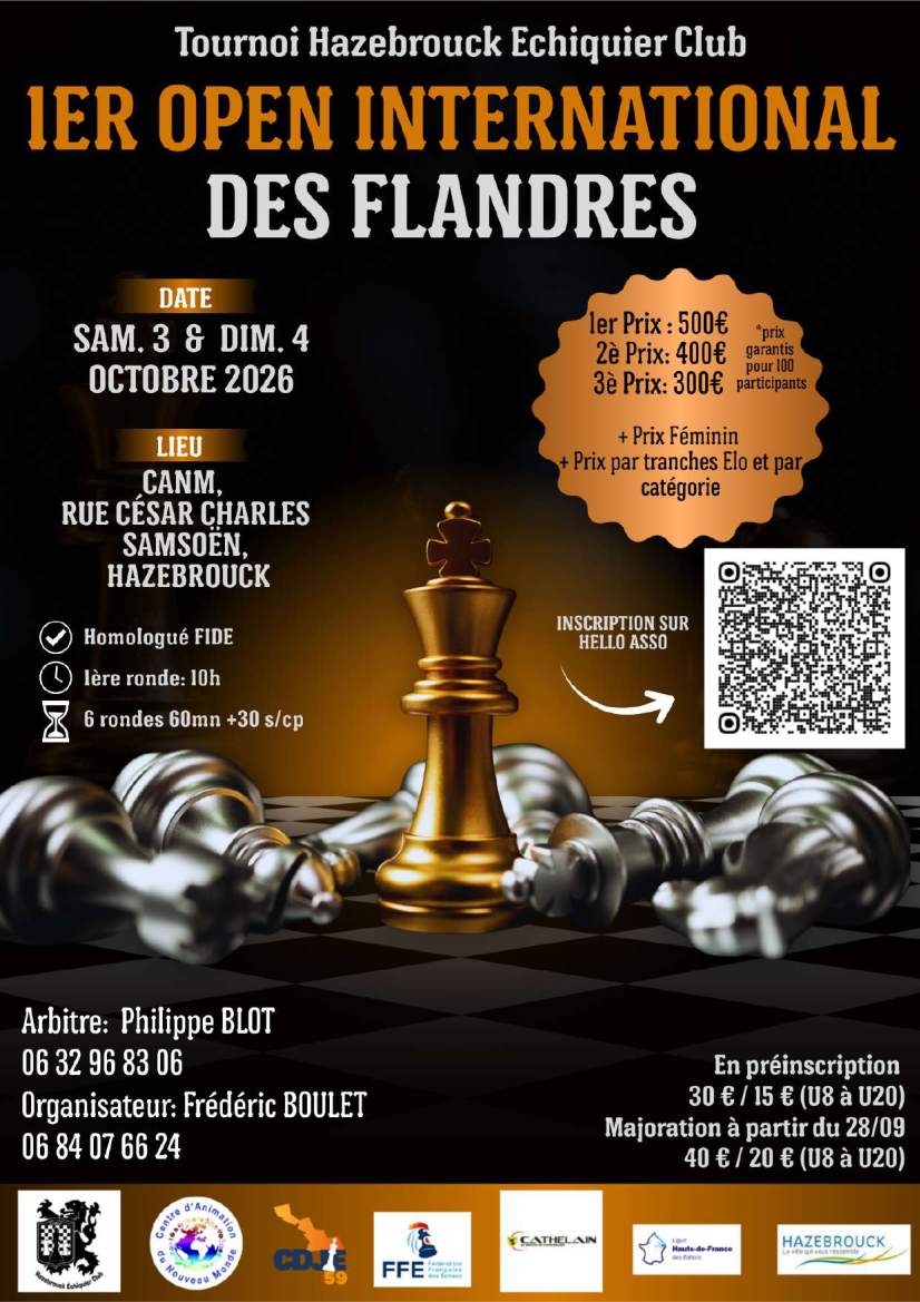 1er Open International des Flandres - HEC-CANM
