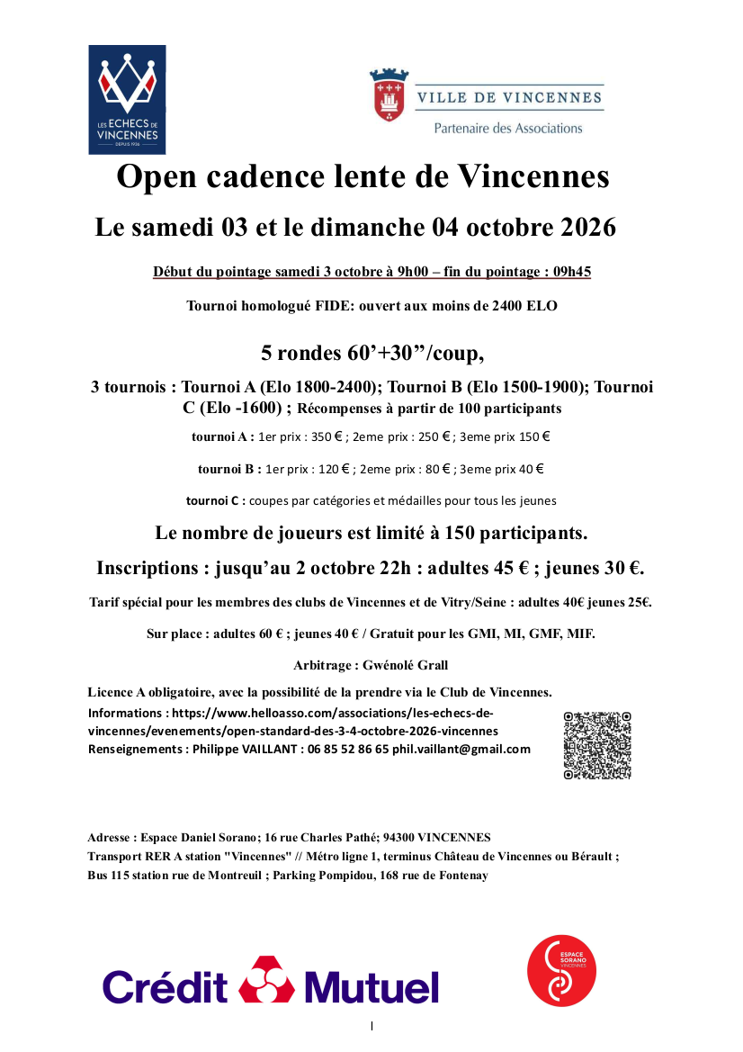 Tournoi de Vincennes