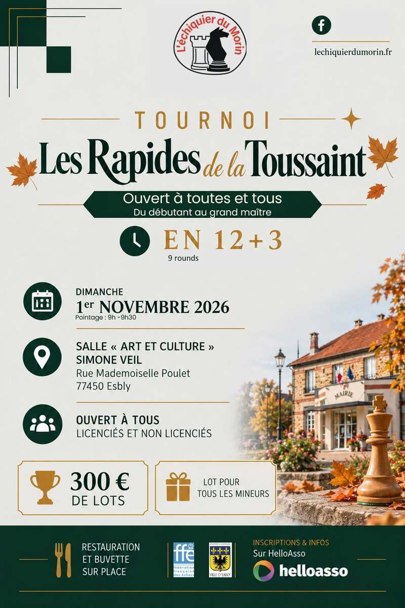 Les rapides de la Toussaint - Esbly