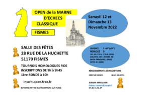 Open de la Marne d'échecs classique