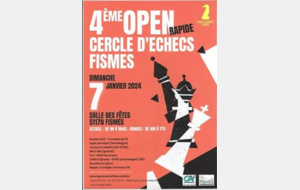 4ème Open rapide de Fismes