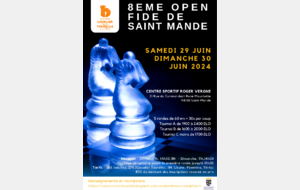 8ème tournoi FIDE de St Mandé