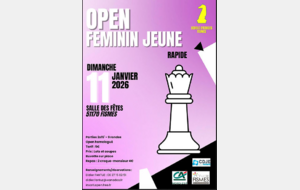 Open Rapide Féminin Jeunes de Fismes