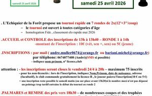 XXXIVème Fête des Echecs à Hombourg-Budange