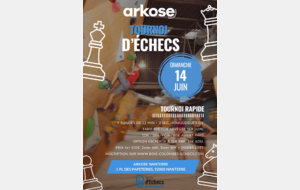 2ème Tournoi de rapides Arkose