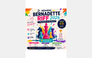 2ème Mémorial Bernadette Riff