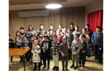 Championnat des Ardennes des jeunes, 11/01/2023