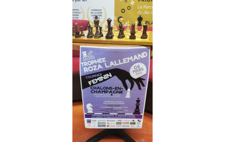 Trophée Roza Lallemand, Châlons en Champagne, 05/03/2023