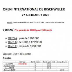 Open Bischwiller