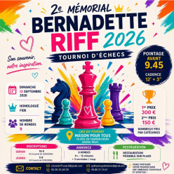 2ème Mémorial Bernadette Riff